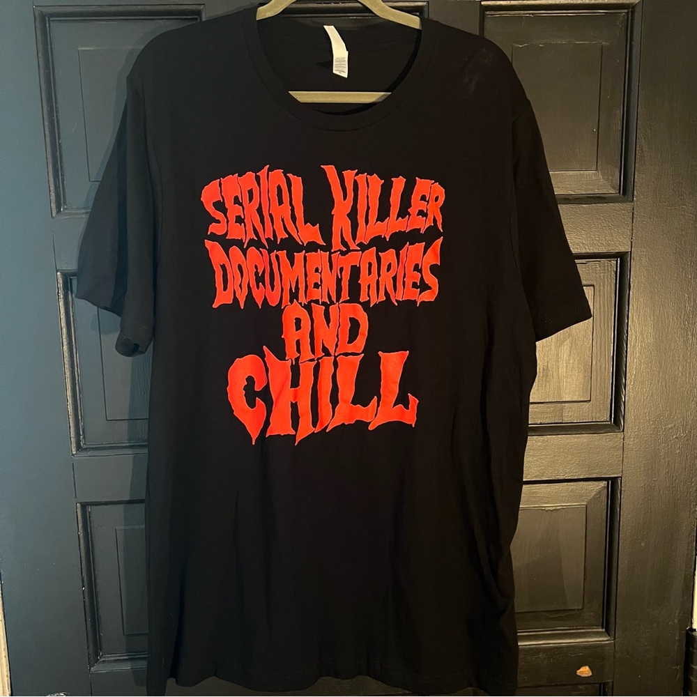 New 100% Cotton Serial Killer Documentaries Tee